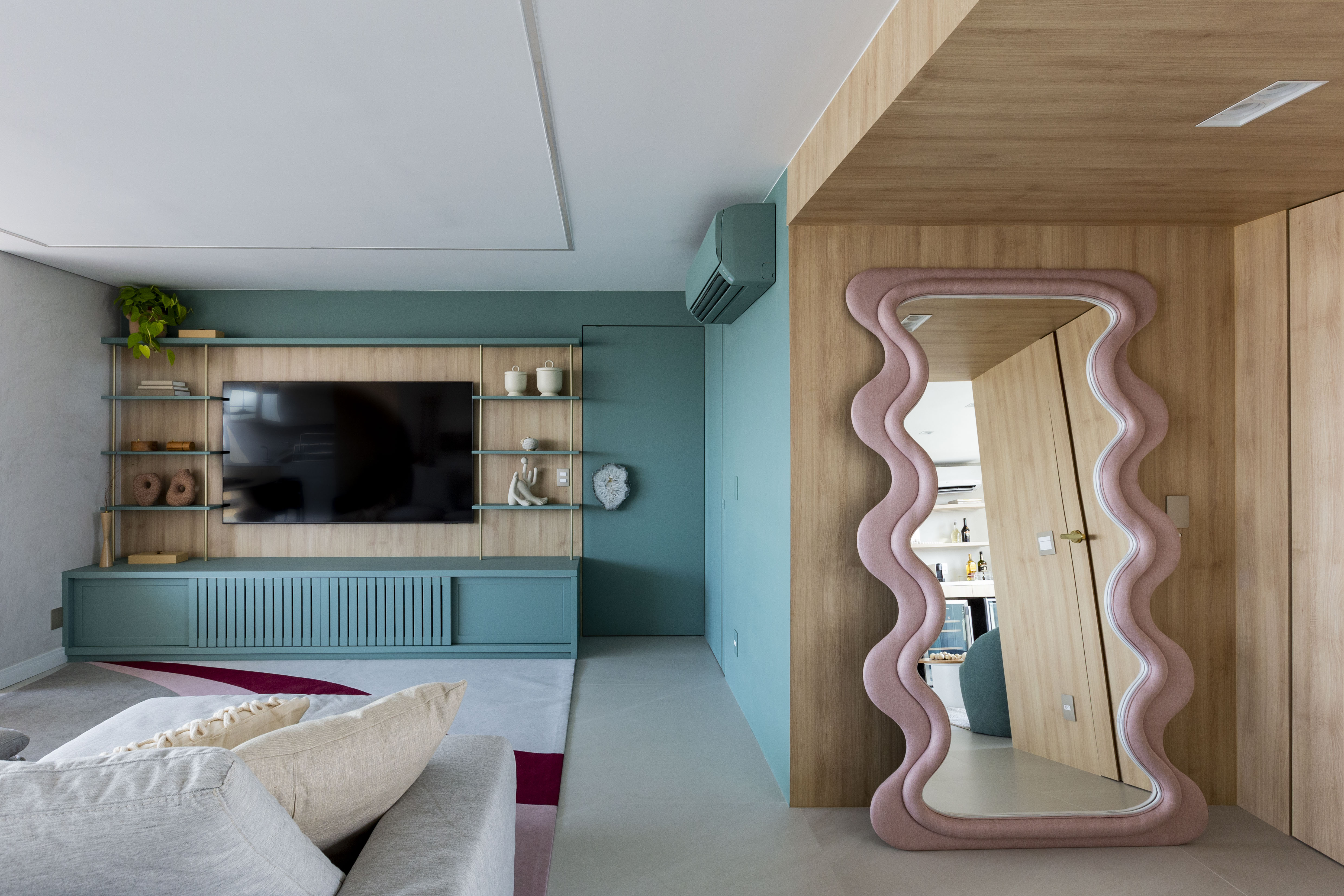 Projetos de decora&ccedil;&atilde;o com portas coloridas