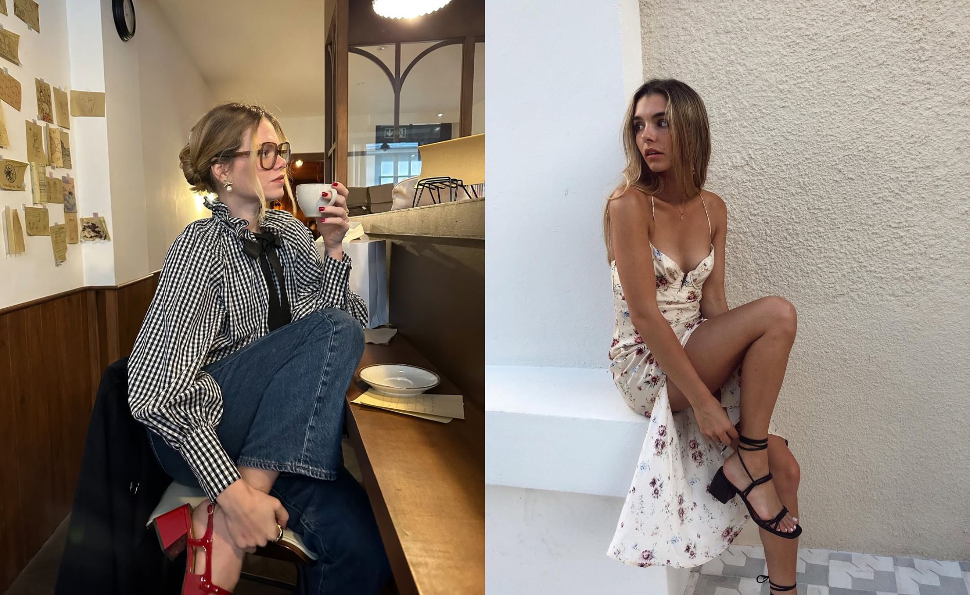 Looks com salto bloco