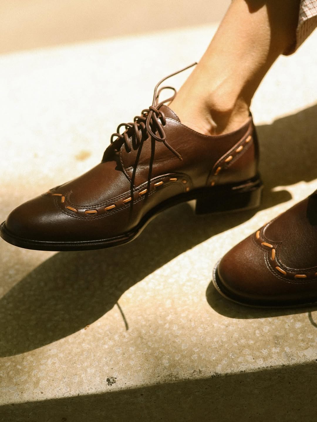 Sapato oxford marrom