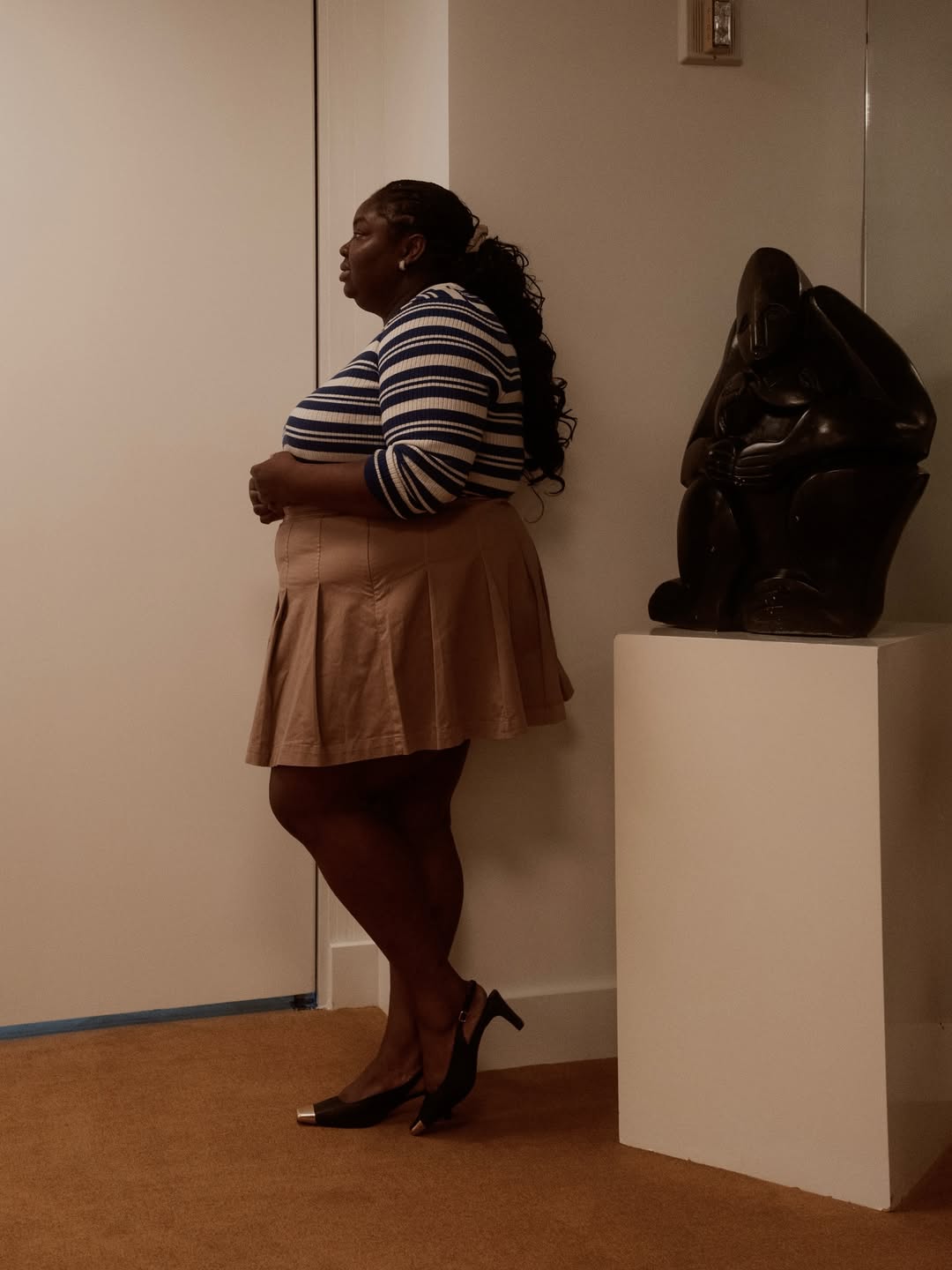 Inspira&ccedil;&atilde;o de look plus size estilo poeta