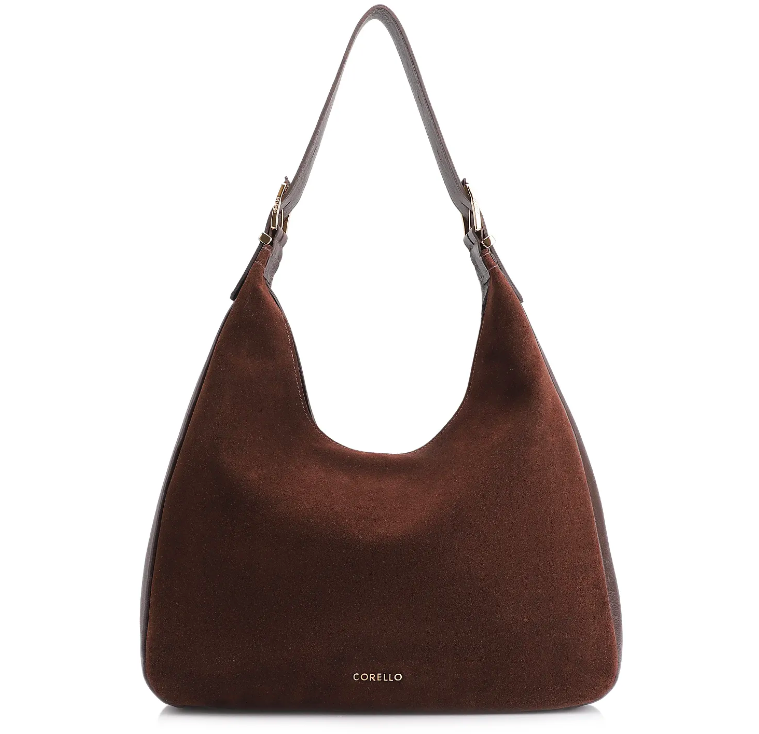 Maxi bolsa marrom, da Corello