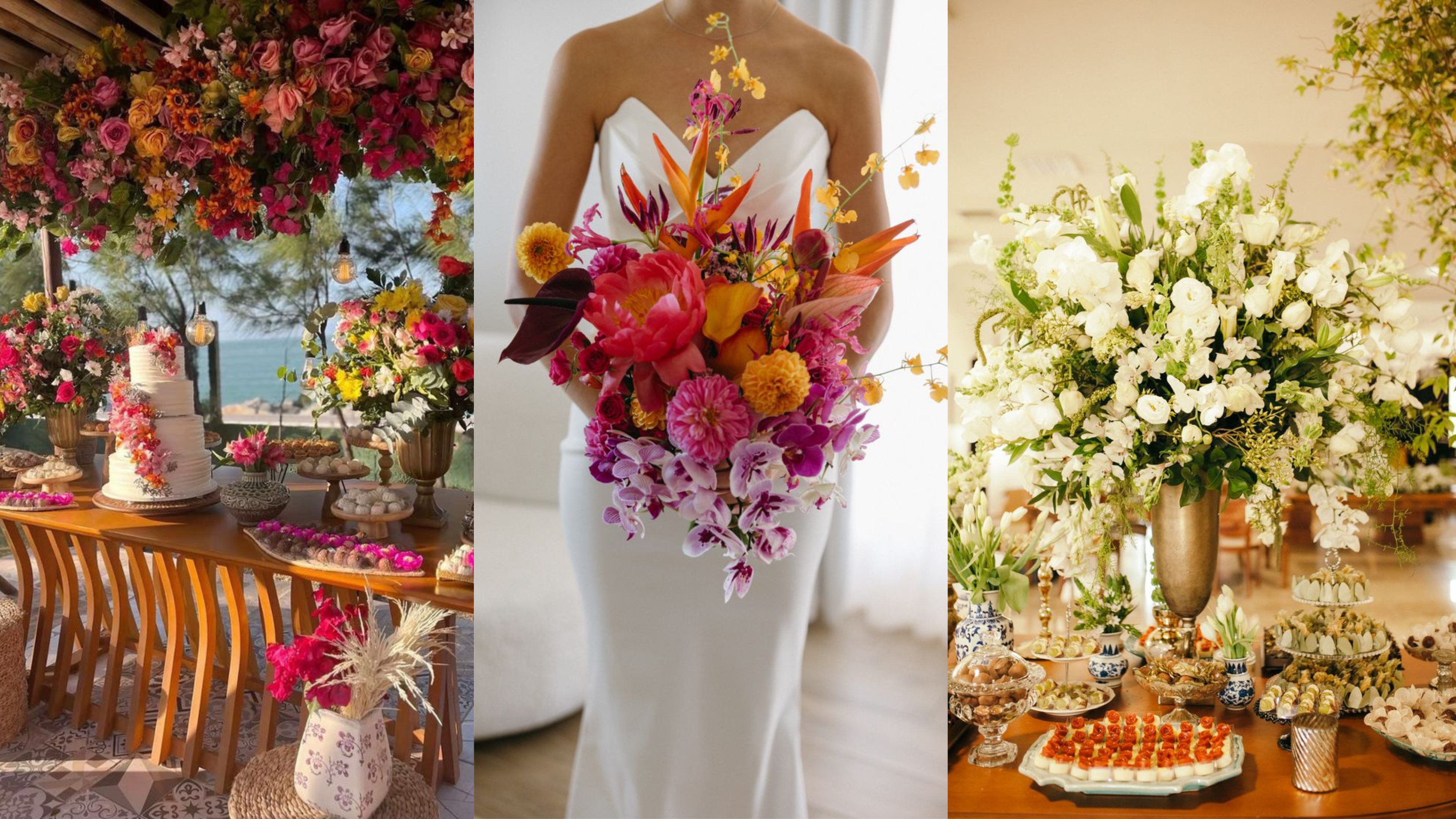 Casamento 2026: 7 tendências de arranjos florais que vão dominar as cerimônias