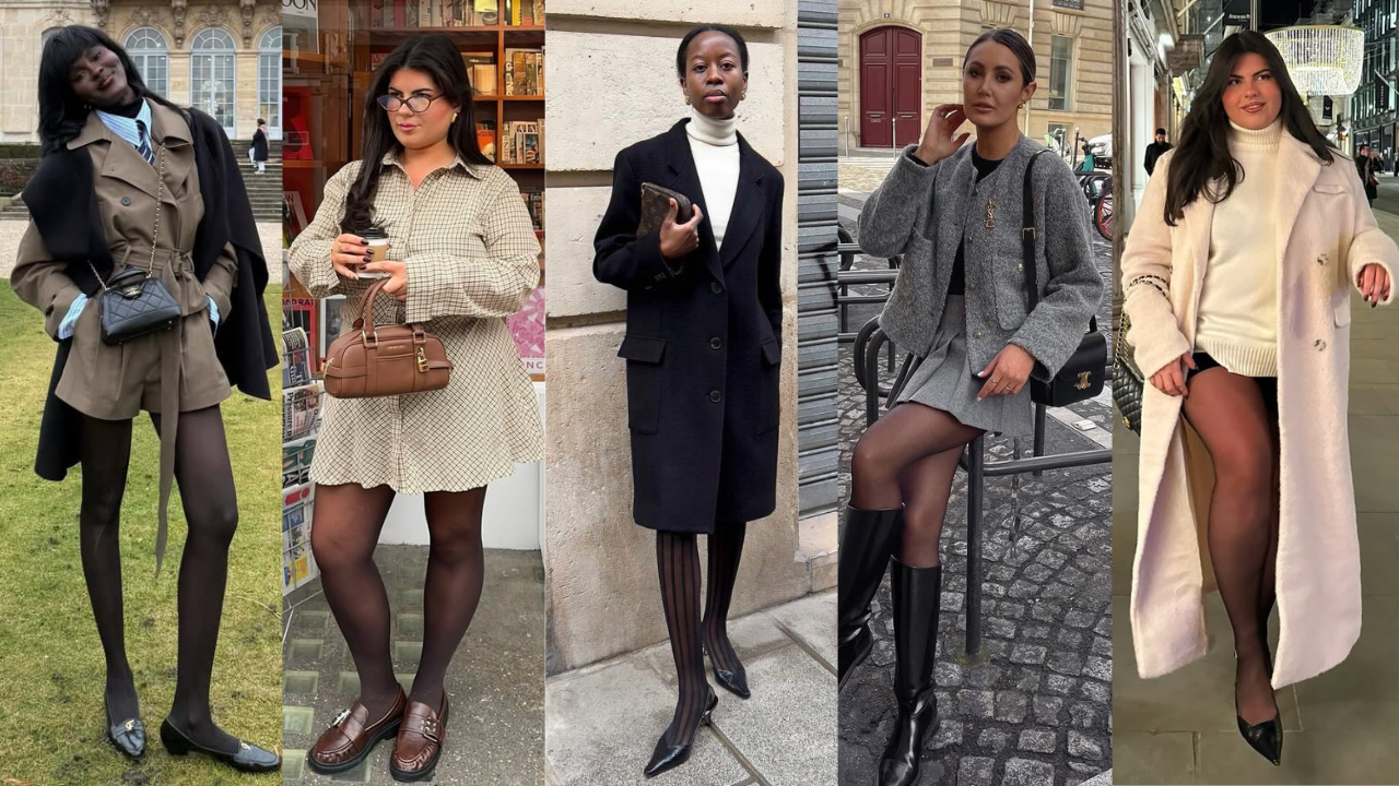 Meia-calça preta: 14 looks para arrasar no outono/inverno 2026
