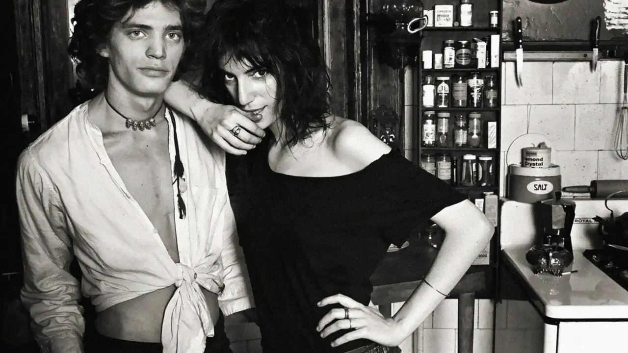 Foto de Patti Smith e Rober Mapplethorpe
