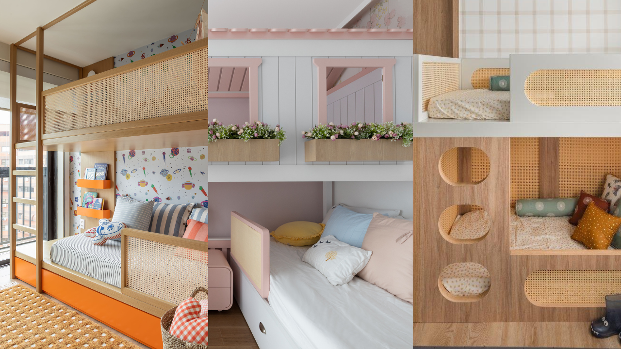 Beliche no quarto infantil: 5 ideias modernas que encantam as crianças