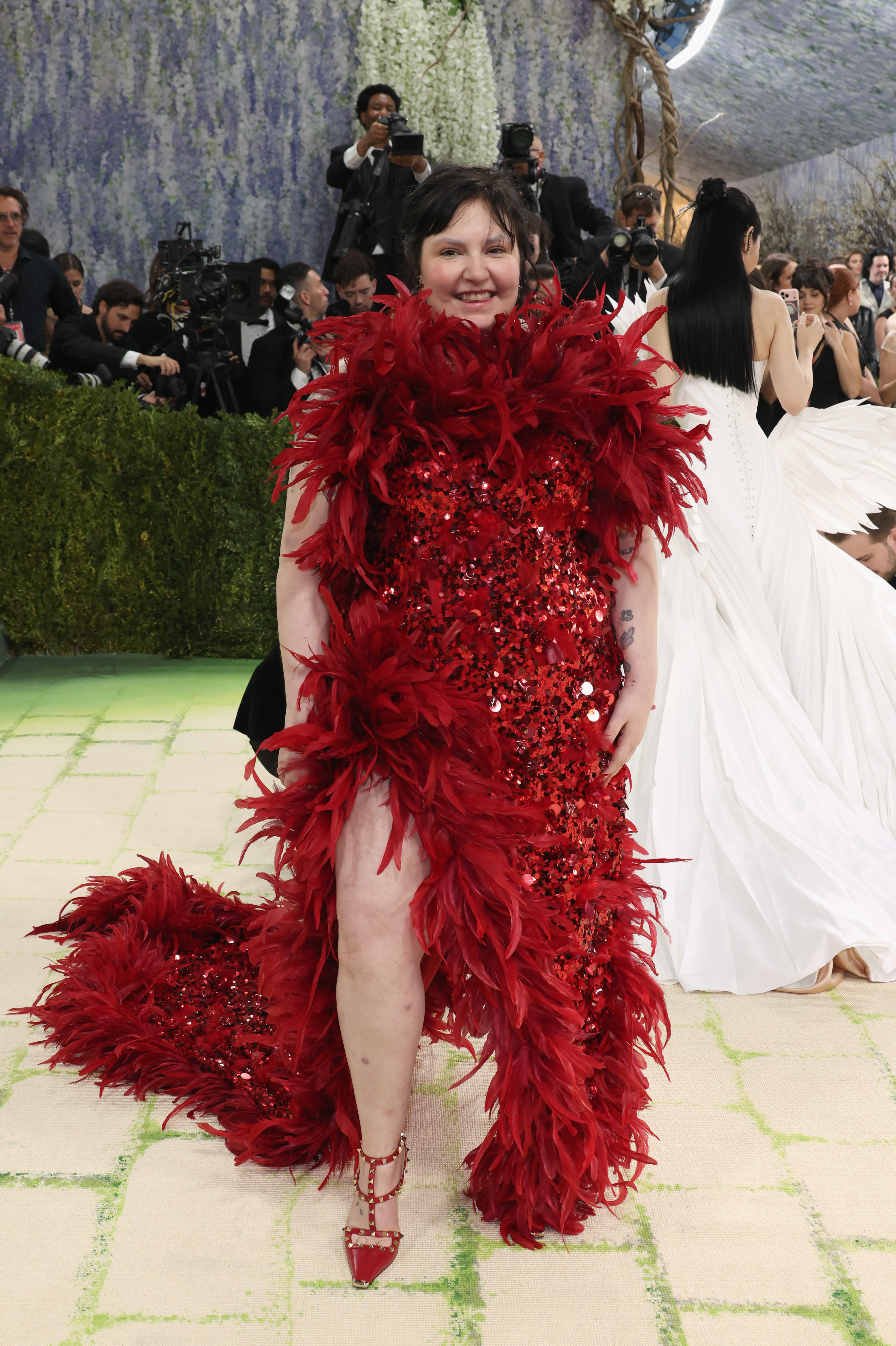 Lena Dunham no Met Gala 2026