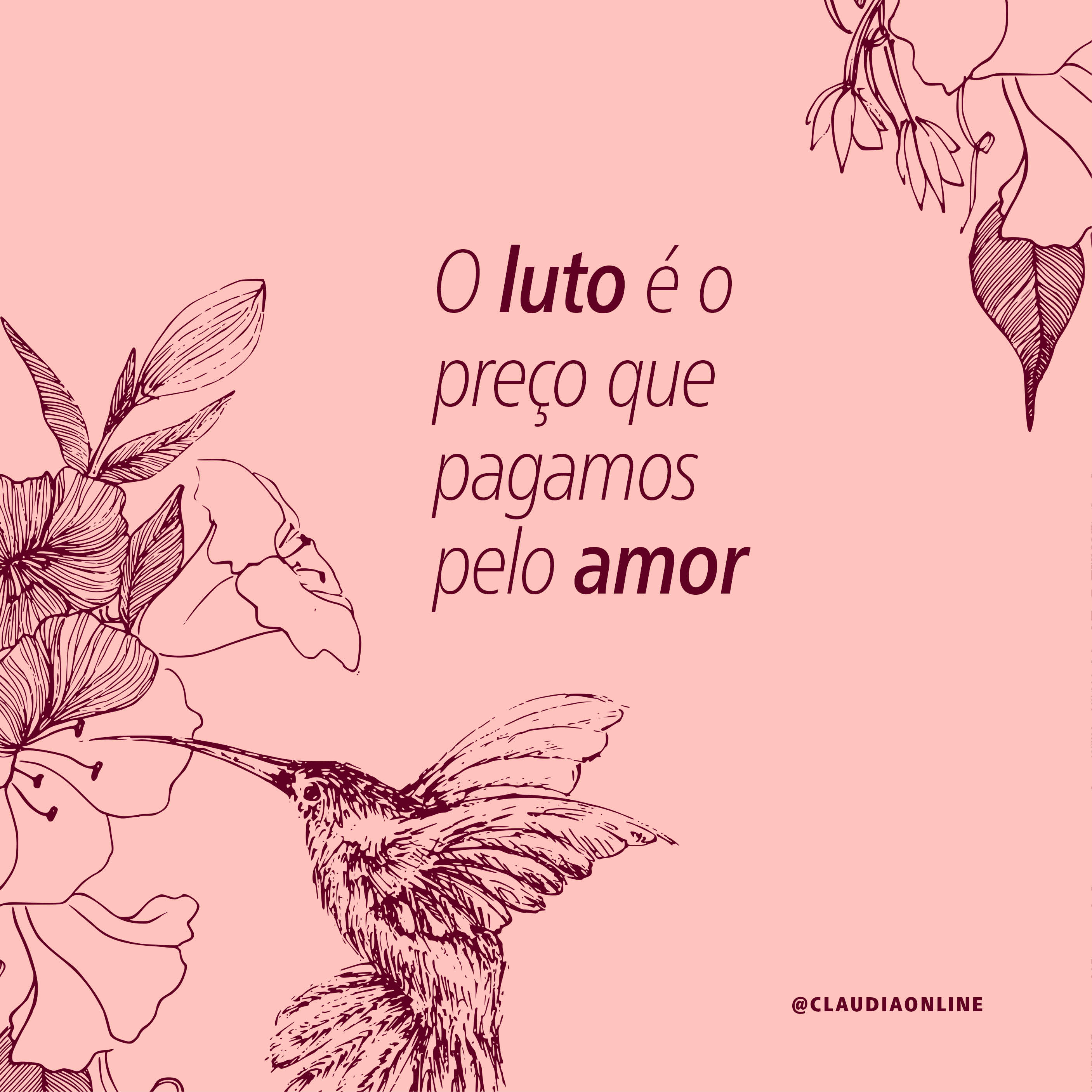 Reflexão sobre luto para o Dia das Mães.