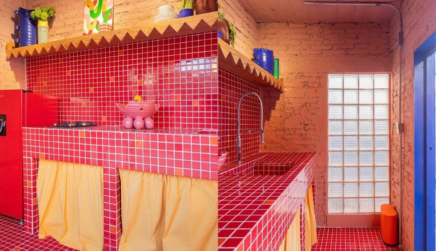 O vintage est&aacute; de volta: conhe&ccedil;a as bancadas de azulejo e inspira&ccedil;&otilde;es retr&ocirc;