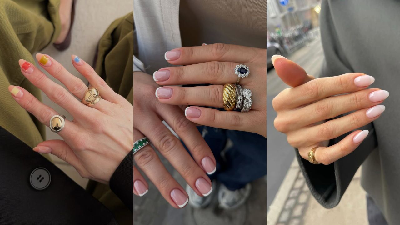 Unhas de rica: nail art geométrica, francesinha clássica e branco leitoso entre as inspirações mais elegantes de 2026