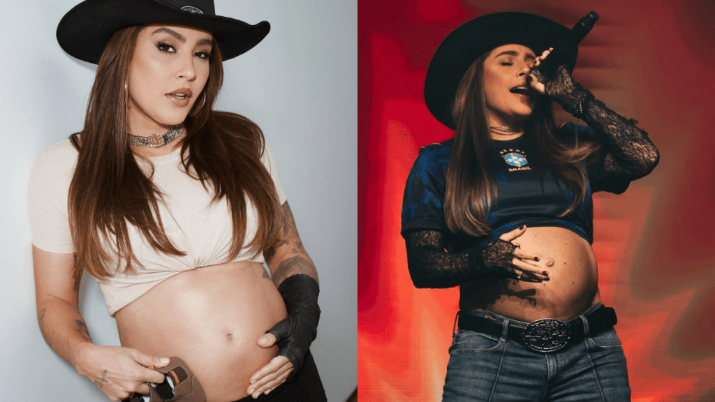 Grávida de 8 meses, Lauana Prado cancela show e antecipa licença-maternidade