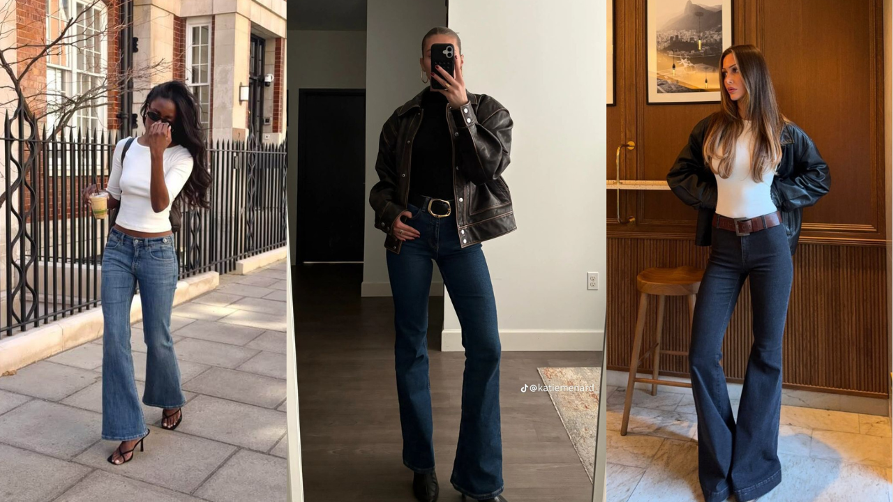 6 looks com calça bootcut que alongam a silhueta e substituem a skinny