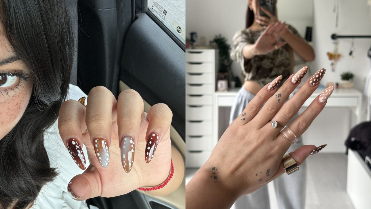 Deer print: 6 nail arts com a estampa que promete substituir a oncinha