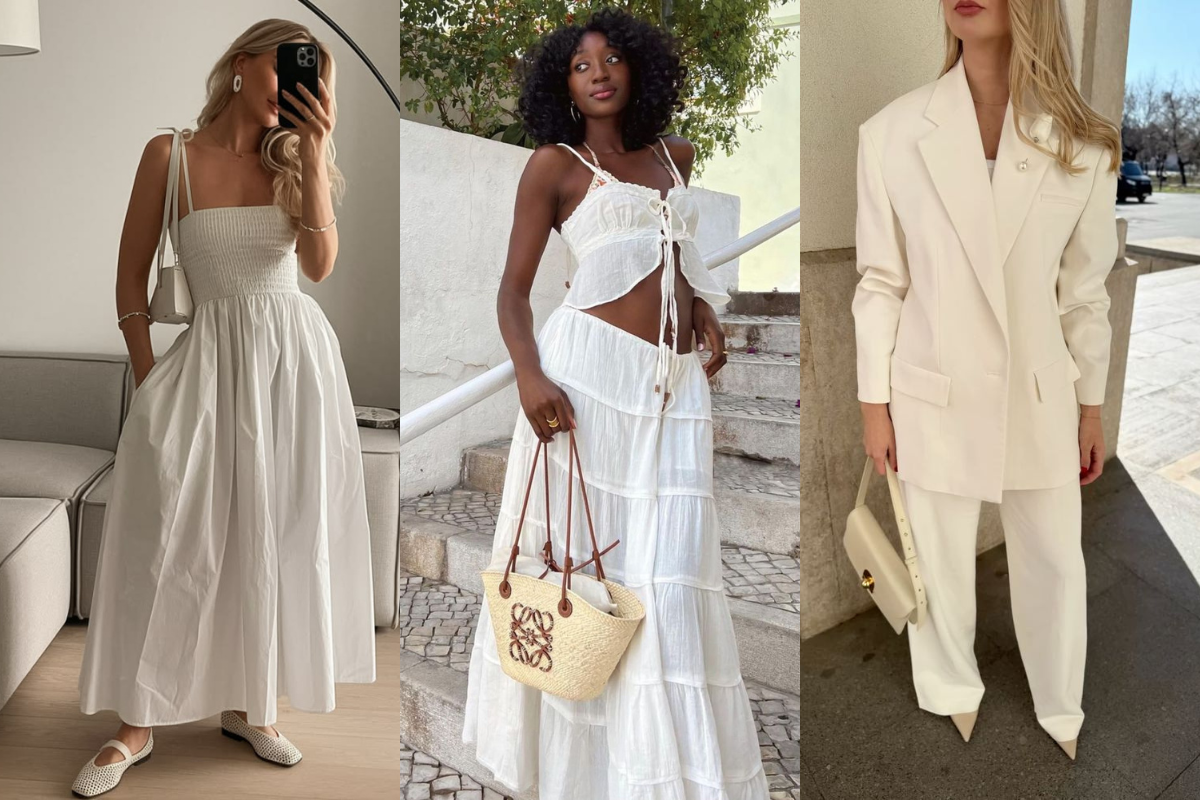O all white voltou com força: 6 looks para apostar na tendência