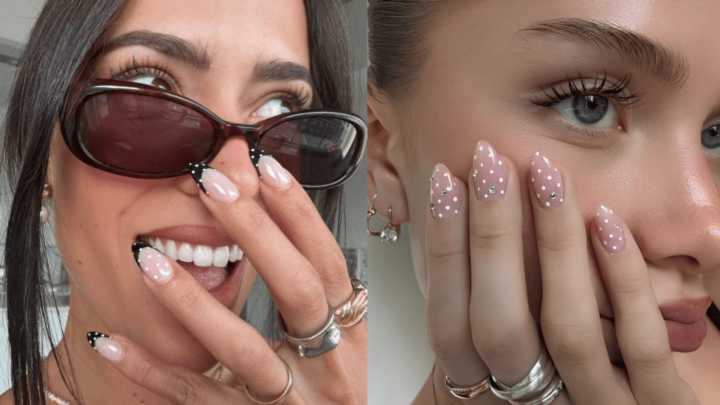 10 unhas com bolinhas reinventadas para apostar no inverno