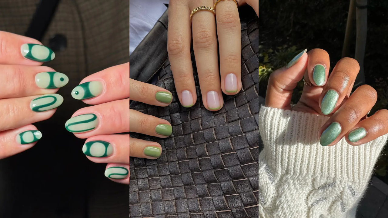 5 unhas verde-pistache que provam por que a cor virou tendência
