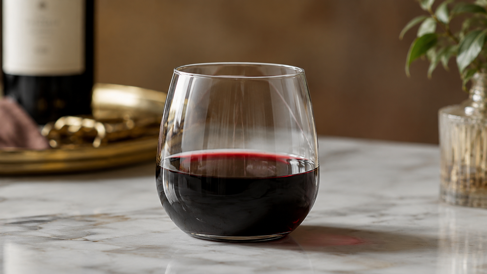 Copos baixos para vinho: 7 modelos para aderir à tendência