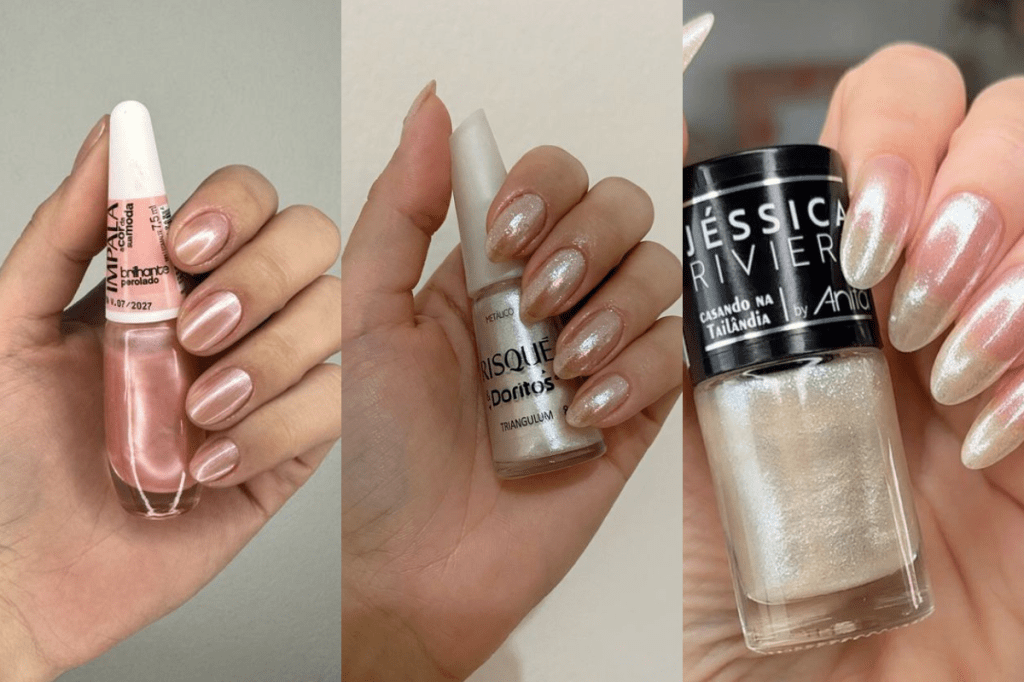 6 esmaltes perolados para deixar as unhas com aparência de realeza