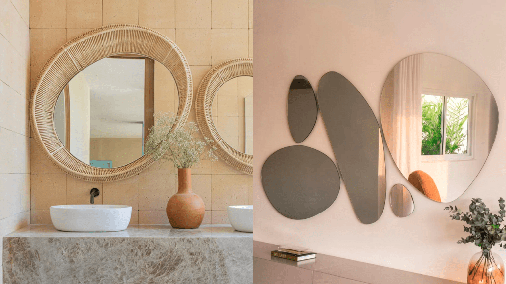 6 espelhos tão bonitos que viram a atração principal do lavabo