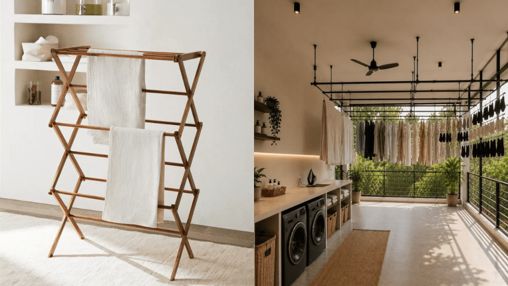 5 modelos de varal para deixar a lavanderia mais bonita e funcional